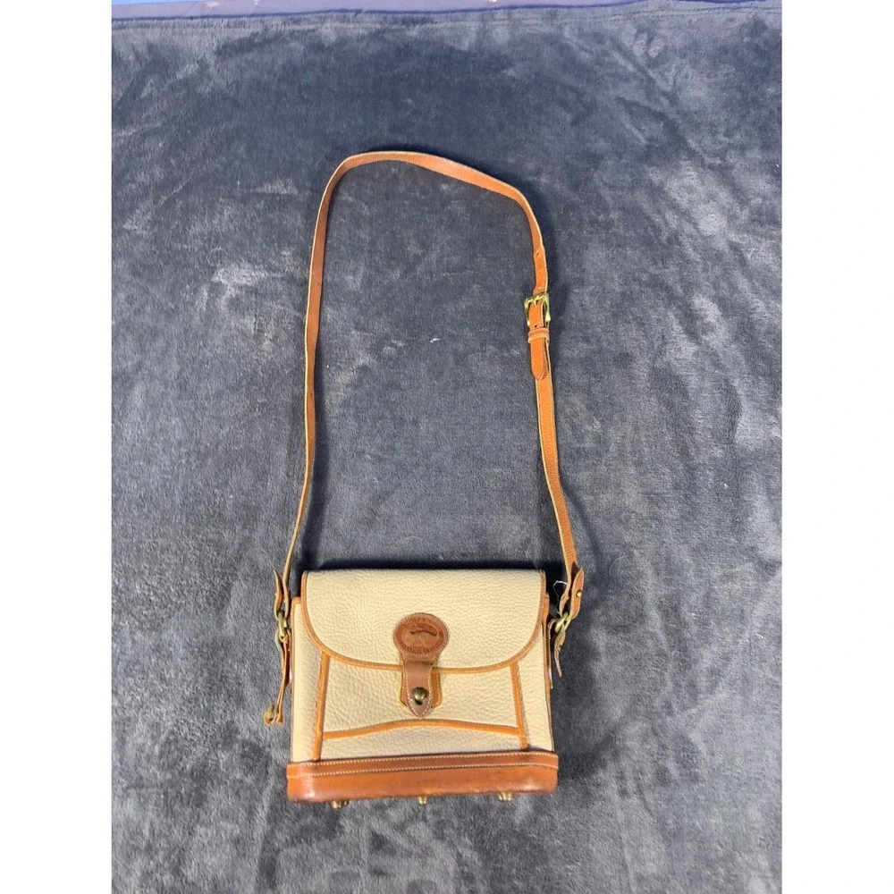 Dooney & Bourke All Weather Leather Women's Crossbody Bag Small Bone